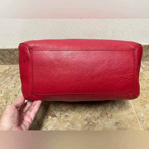 Kate Spade red leather Jamie Chrystie Street hobo shoulder bag - Picture 14 of 14